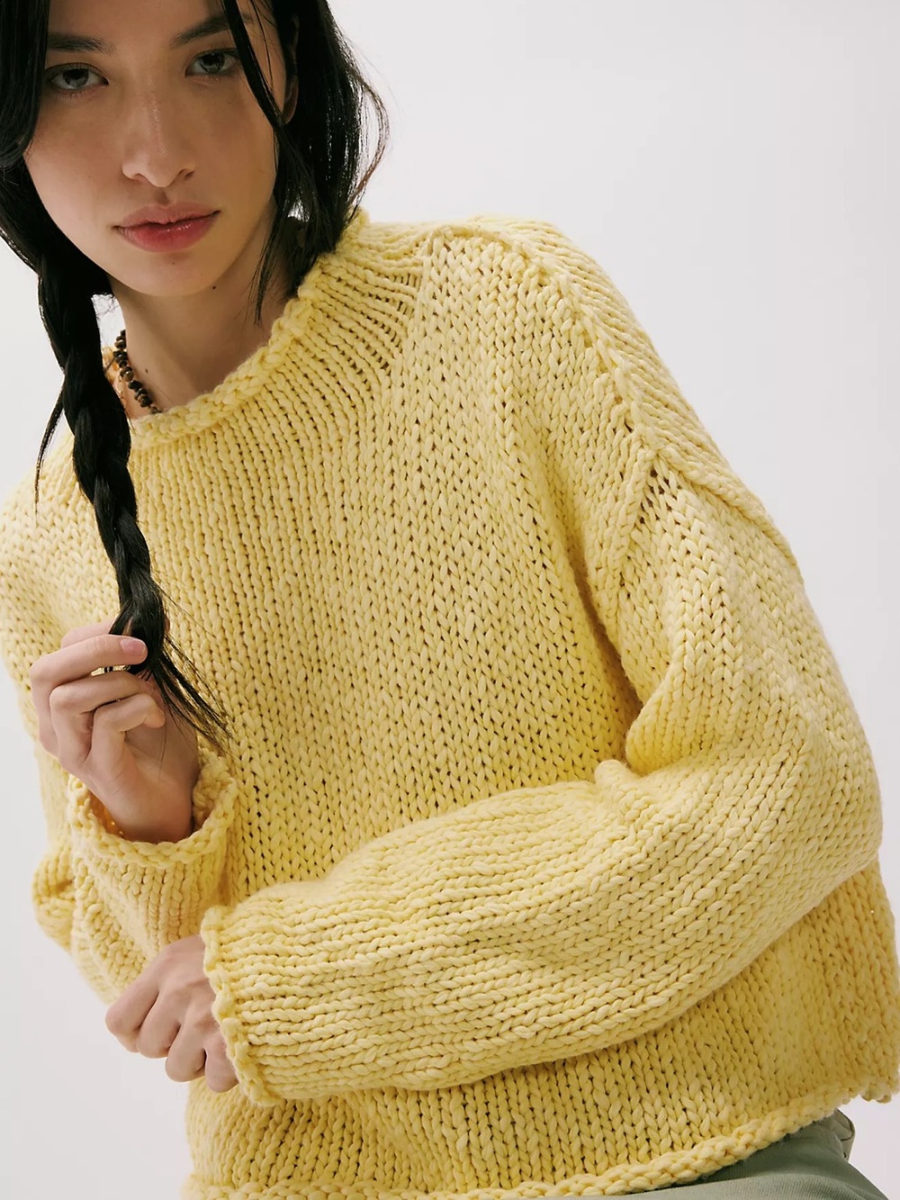 Free People Opal Rollneck Knit Sweater